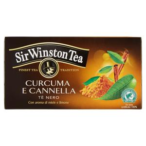 Sir Winston Tea Curcuma e Cannella Tè Nero 20 x 1,75 g