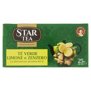 Star Tea Tè Verde Limone e Zenzero 25 x 1,7 g