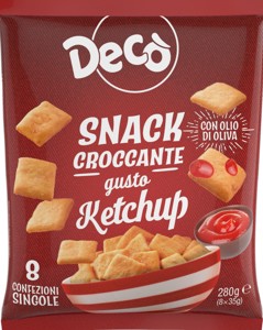 Snack croccantelle ketchup 8 confezioni gr 280
