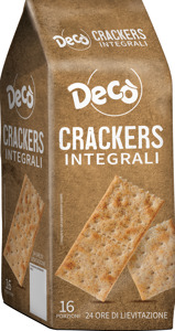 Crackers integrali gr 500