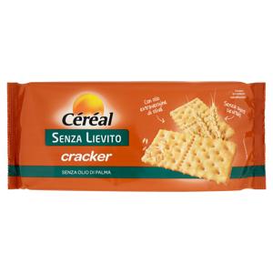Céréal, Crackers Senza Lievito, Senza Olio di Palma, con fibre e farina di frumento - 10 x 25 g