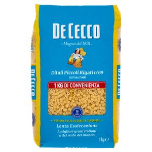 De Cecco Ditali Piccoli Rigati n° 69 1 Kg