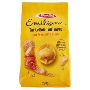 Barilla Emiliane Tortelloni con Prosciutto Crudo e Parmigiano Reggiano 250 g