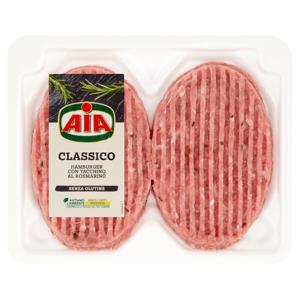 Aia Classico Hamburger con Tacchino al Rosmarino 0,200 kg