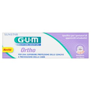 Gum Ortho Dentifricio con fluoro 75 ml