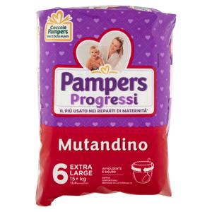 Pampers Progressi Mutandino XL 15 pz
