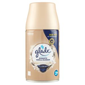 Glade Automatic Spray Ricarica, Profumatore per Ambienti, Fragranza Romantic Vanilla Blossom 269ml