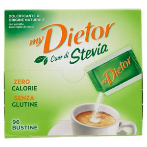 myDietor Cuor di Stevia 96 x 1 g