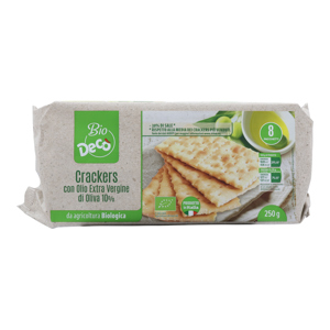 Bio Crackers  Non Salati  Gr 250 