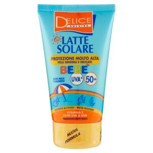 Delice Solaire Latte Solare Bebè Protezione Molto Alta FP50+ 100 ml