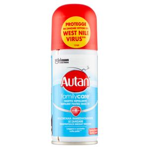Autan Family Care Spray Secco Insetto Repellente e Antizanzare, 100ml
