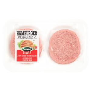 Amadori Hamburger di Tacchino 0,160 kg