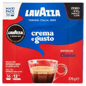 Lavazza A Modo Mio crema e gusto 36 Capsule 270 g