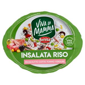 Viva la Mamma Insalata Riso Prosciutto Cotto Tonno Verdure 300 g