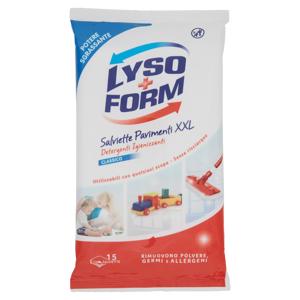 Lysoform Salviette Pavimenti XXL Detergenti Igienizzanti Classico 15 pz