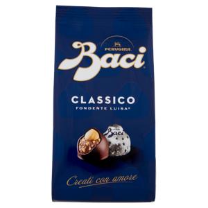 BACI PERUGINA Cioccolatini Fondenti ripieni al Gianduia Sacchetto 125g