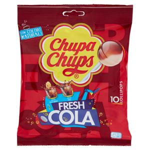 Chupa Chups Fresh Cola Lollipops 10 x 12 g