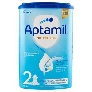 APTAMIL Nutribiotik 2 Latte di Proseguimento in Polvere 830 g