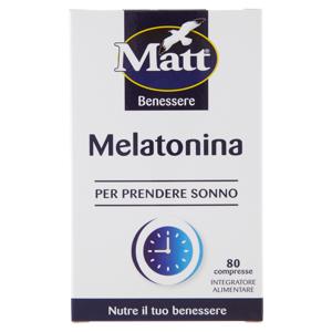 Matt Benessere Melatonina 80 compresse 6,8 g