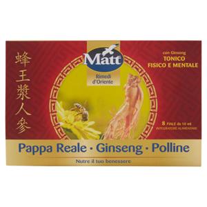 Matt Rimedi d'Oriente Pappa Reale - Ginseng - Polline 8 x 10 ml