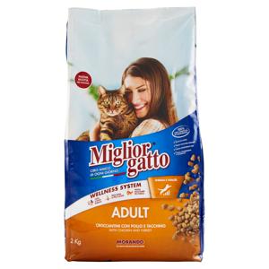 Migliorgatto Adult Croccantini con Pollo e Tacchino 2 Kg