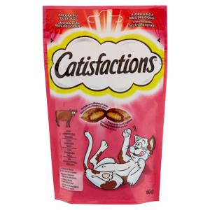 Catisfactions Snack Gatto con Appetitoso Manzo 60 g