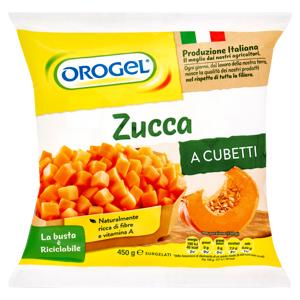 Orogel Zucca a Cubetti Surgelati 450 g