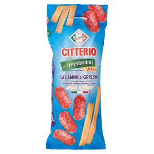 Citterio gli Irresistibili Snack Salamini & Grissini 46 g