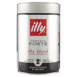illy Tostato Forte Caffè Macinato Ideale per Moka 250 g