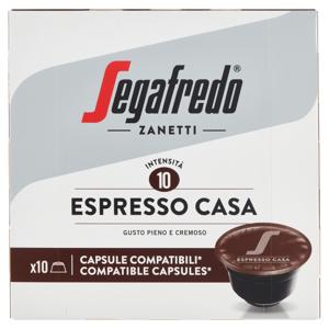 Segafredo Zanetti Espresso Casa Capsule Compatibili Nescafé Dolce Gusto* 10 x 7,5 g