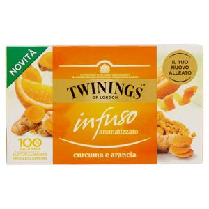 Twinings infuso aromatizzato Curcuma e Arancia 20 x 2 g