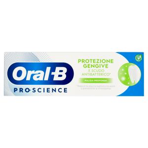 Oral-B Pro-Science Dentifricio Protezione Gengive e Scudo Antibatterico* Pulizia Profonda 75 ml