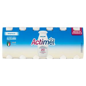 Actimel yogurt da bere arricchito con calcio, vitamina B6 e D, gusto bianco 12 x 100 g