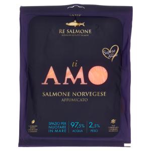 Re Salmone ti Amo Salmone Norvegese Affumicato 150 g
