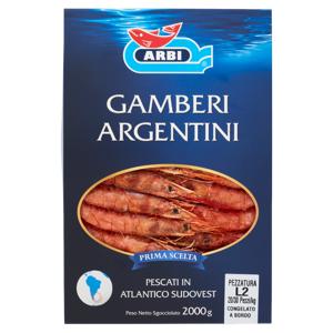 Arbi Gamberi argentini Prima Scelta 2000 g