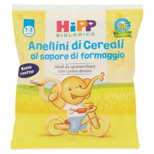 HiPP Biologico Anellini di Cereali al sapore di formaggio 25 g