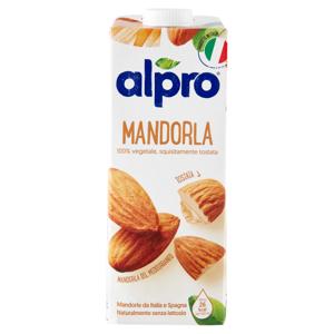  Alpro Classico, Bevanda alla Mandorla, 100% vegetale con vitamine B2, B12 e D 1 Litro