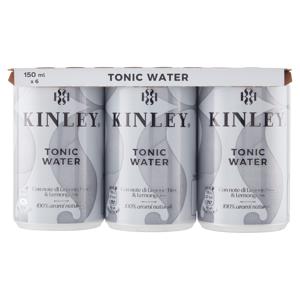 KINLEY Tonic Water 6 x 150 ml Mini Can
