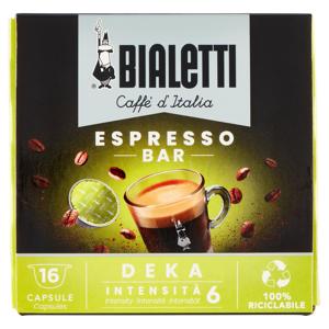 Bialetti Caffè d'Italia Espresso Bar Deka 16 Capsule 112 g