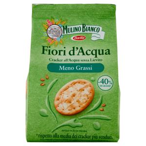 Mulino Bianco Armonia Fiori d'Acqua Cracker Senza Lievito Ricchi di Fibre 250g