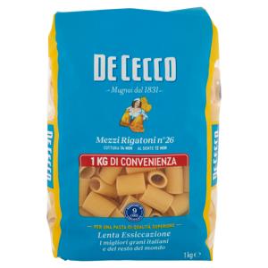 De Cecco Mezzi Rigatoni n°26 1 kg