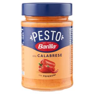 Barilla Pesto Calabrese Peperoni e Peperoncini  Condimento e Sugo per Pasta 190 g