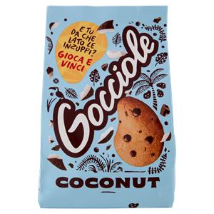 Pavesi Gocciole Coconut Biscotti con Gocce di Cioccolato Fondente e Cocco 320g