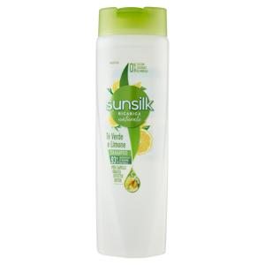 sunsilk Ricarica naturale Shampoo Thè Verde e Limone per Capelli Grassi 250 mL