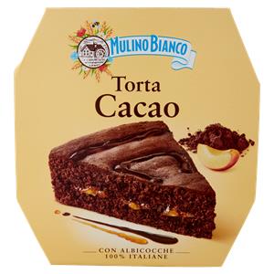 Mulino Bianco Torta Cacao con Albicocche 100% Italiane 590g