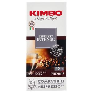 Kimbo Espresso Intenso Compatibili con le Macchine Nespresso* 10 x 5.5 g