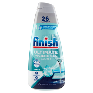 Finish Ultimate + Igiene Gel Napisan Regular gel Lavastoviglie 42 lavaggi 560 ml