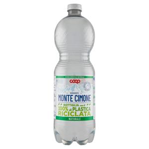 Sorgente Monte Cimone Bottiglia con il 100% di Plastica Riciclata Naturale 1000 ml