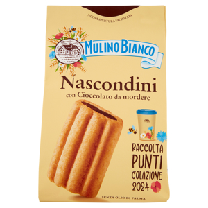 Mulino Bianco Nascondini Biscotti con Cioccolato da Mordere 330g