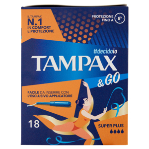 Tampax & Go Super Plus 18 pz